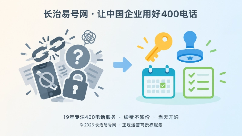 左右对比扁平插画：个人掌控后台与企业自主管理的差异
