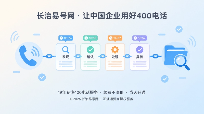 400电话故障处理信息链抽象内图